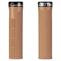 South Downs Bikes Deity Lockjaw Grips in Brown | FREE delivery over £30 + Cycle Scheme