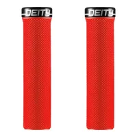 South Downs Bikes Deity Slimfit Mountain Bike Grips in Red | FREE delivery over £30 + Cycle Scheme
