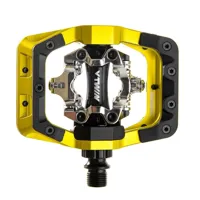 South Downs Bikes DMR Bikes DMR V Twin Pedal in Yellow | FREE delivery over £30 + Cycle Scheme