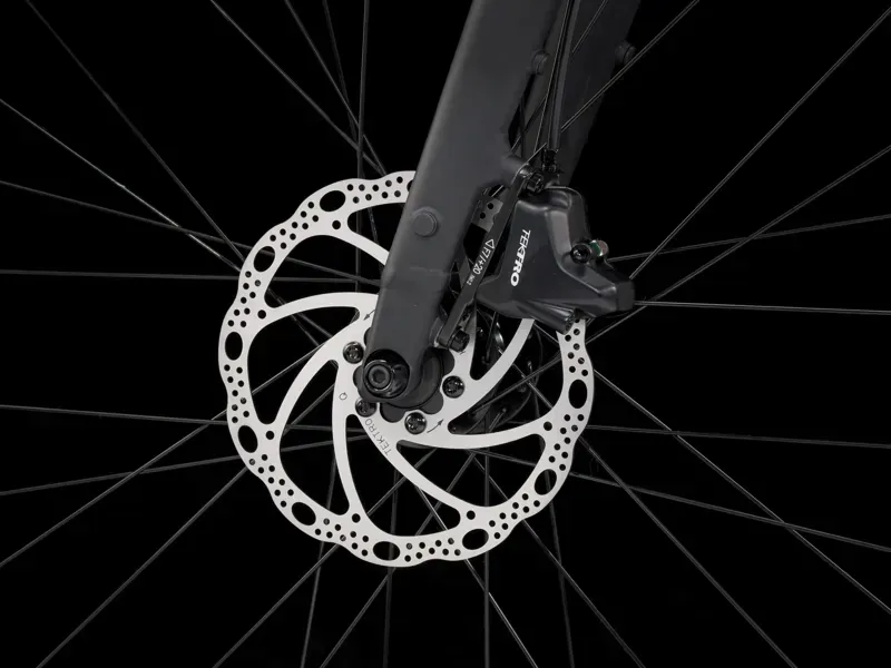 Trek Dual Sport 2 Hybrid Bike in Lithium Grey-5