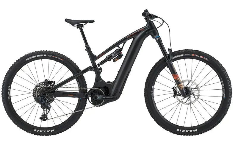 Whyte Bikes E-160 RSX Trail/Enduro E-mountain Bike in Black/Matt Black-1