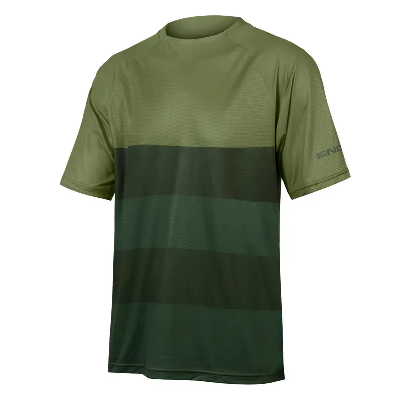 Endura SingleTrack Core Jersey in Green 