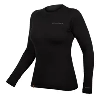 South Downs Bikes Endura BaaBaa Blend Long Sleeve Womens Baselayer in Black | FREE delivery over £30 + Cycle Scheme