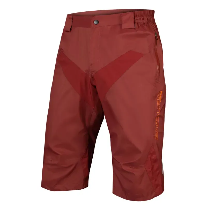 Endura MT500 Waterproof Shorts in Red