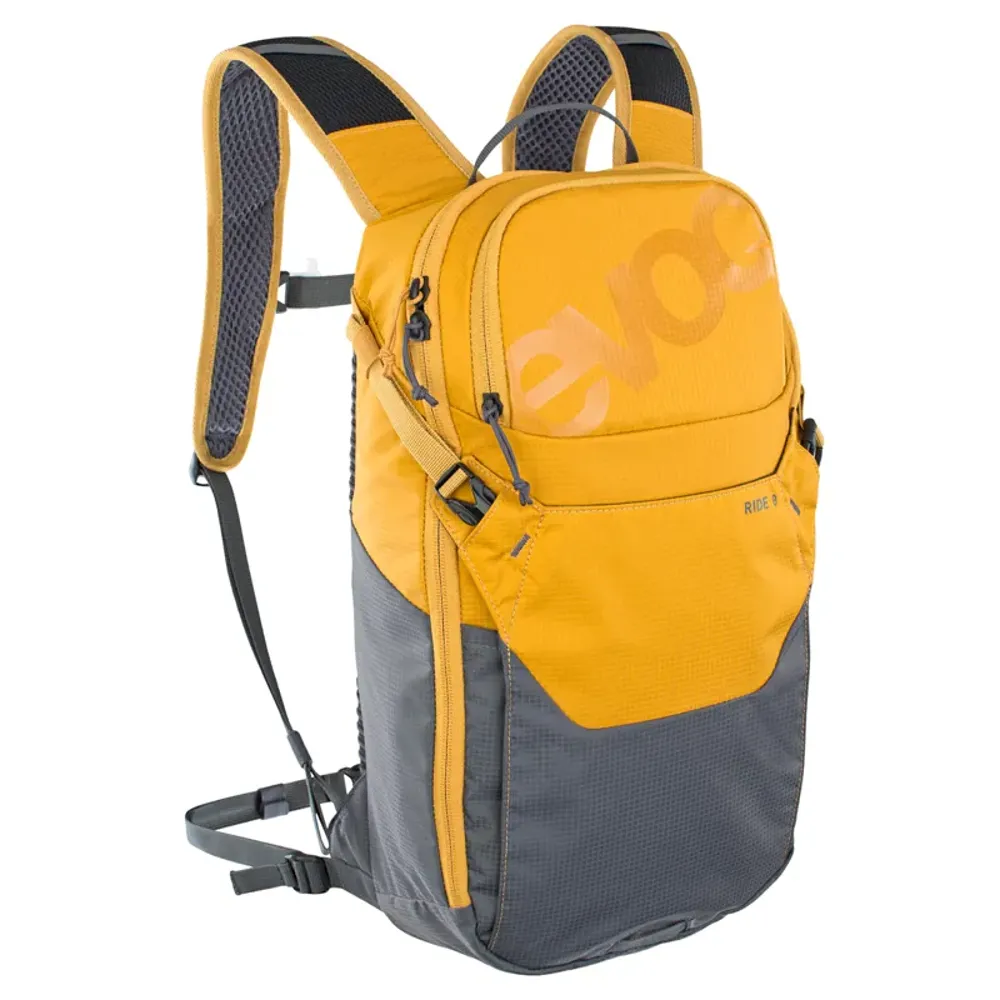 South Downs Bikes Evoc Ride Performance Backpack 8l + 2l Bladder 2021 in Yellow | FREE delivery over £30 + Cycle Scheme