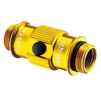 South Downs Bikes Lezyne High Pressure Track Pump Flip Chuck in Gold | FREE delivery over £30 + Cycle Scheme