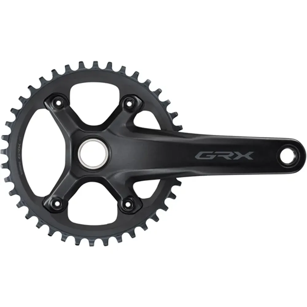 South Downs Bikes Shimano Grx Shimano GRX FC-RX600 40T Single 11-Speed 2 Piece Design 165mm Chainset | FREE delivery over £30 + Cycle Scheme