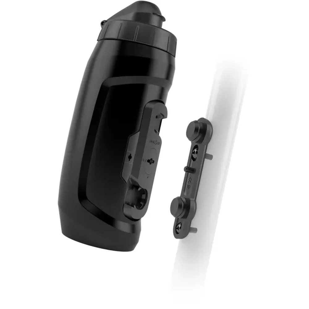 South Downs Bikes Fidlock Twist Bottle 590ml with Bike Base in Solid Black | FREE delivery over £30 + Cycle Scheme