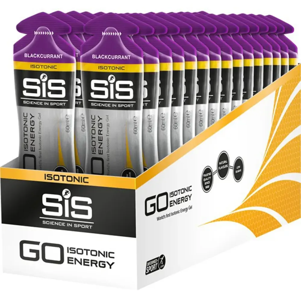 South Downs Bikes Science In Sport Science in Sport GO Isotonic Single Pack Energy Gels in Blackcurrant | FREE delivery over £30 + Cycle Scheme