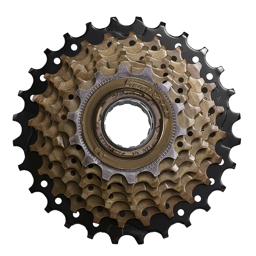 South Downs Bikes Sunrace 5-speed 14-28-tooth Screw-on Freewheel in Brown/Black | FREE delivery over £30 + Cycle Scheme