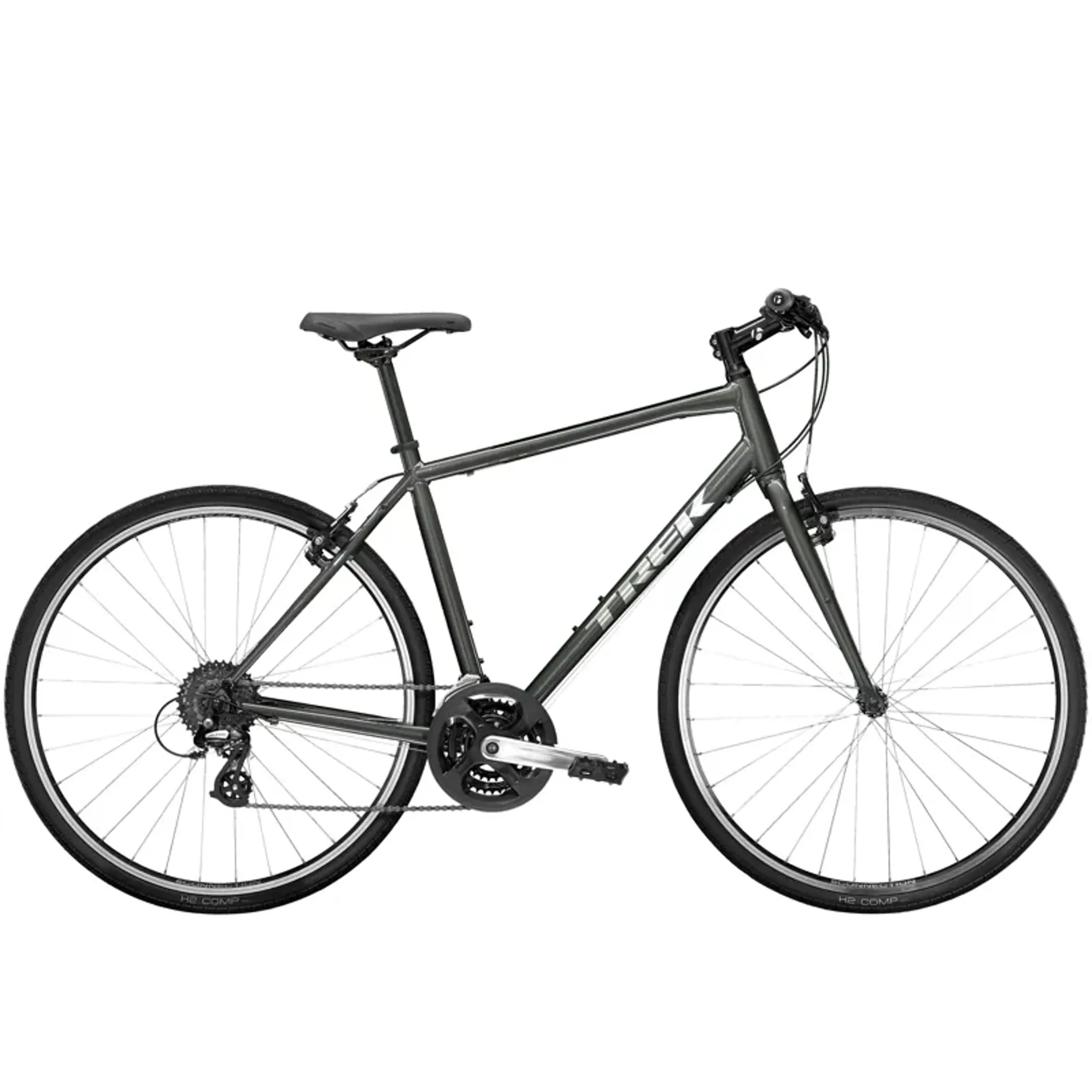 Trek FX Hybrid Bike in Lithium Grey - Main Image