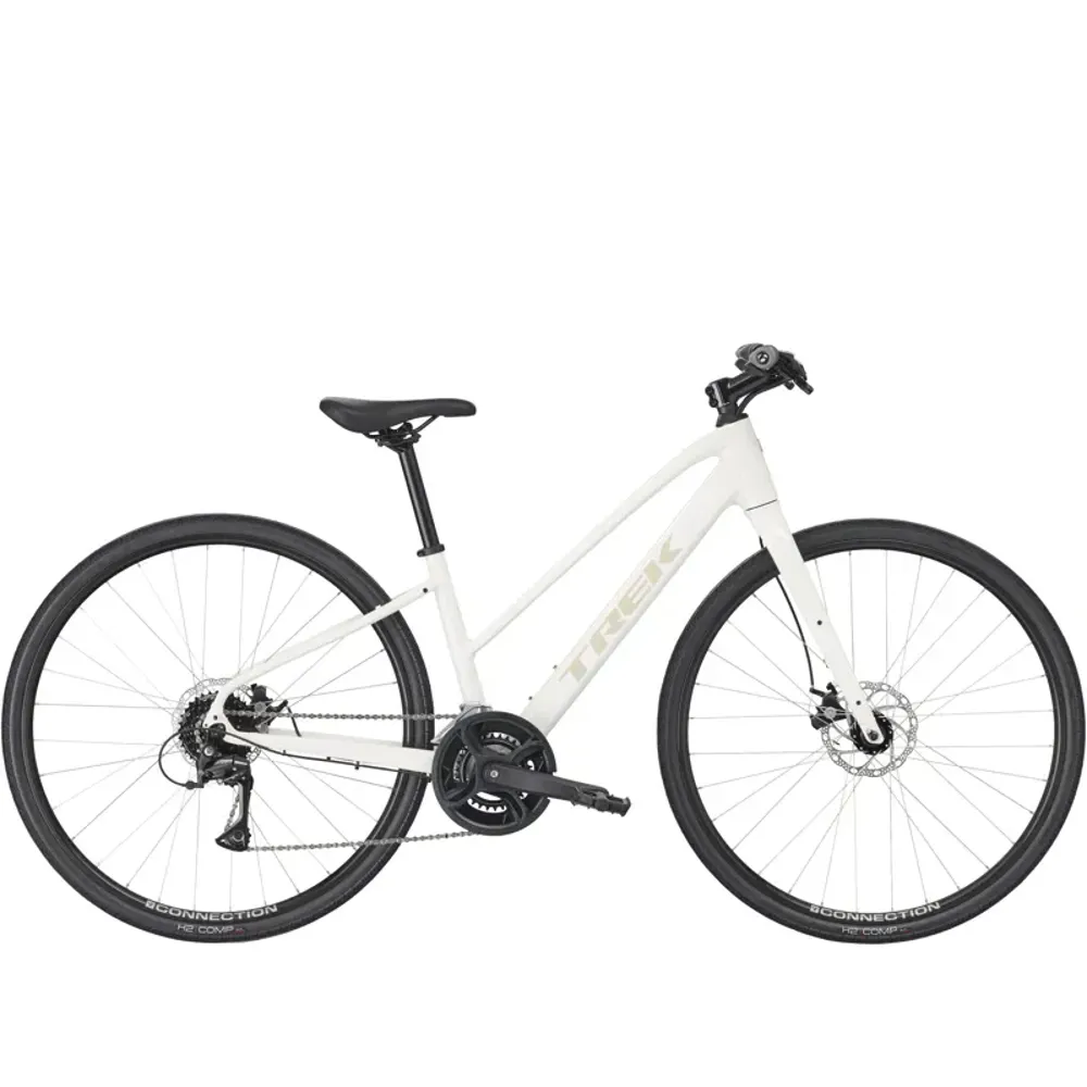 South Downs Bikes Trek FX 1 Midstep Gen 4 Hybrid Bike In Era White | FREE delivery over £30 + Cycle Scheme
