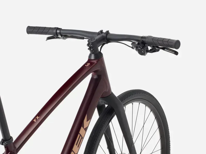 Trek FX Sport AL 3 Hybrid Bike in Cobra Blood-2