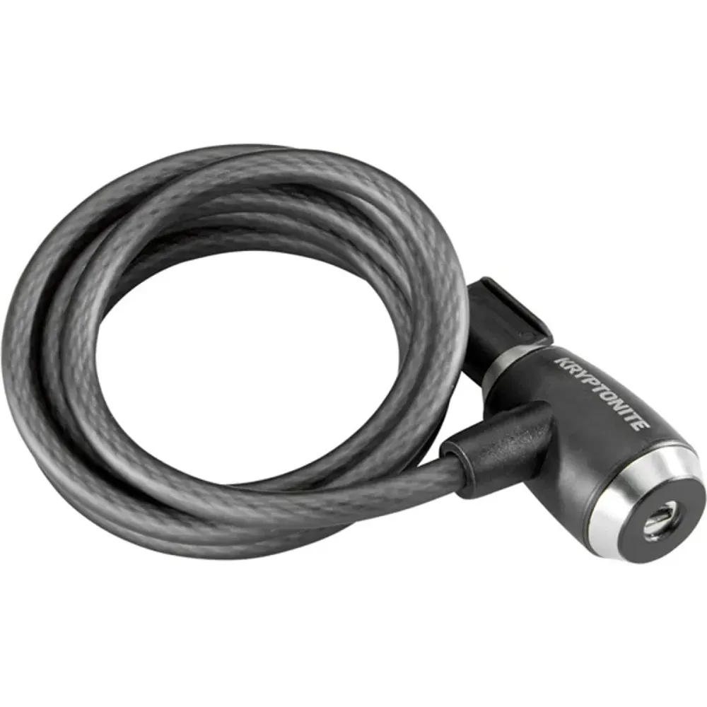 South Downs Bikes Kryptonite Kryptoflex 10mmx180mm Cable Lock in Black | FREE delivery over £30 + Cycle Scheme