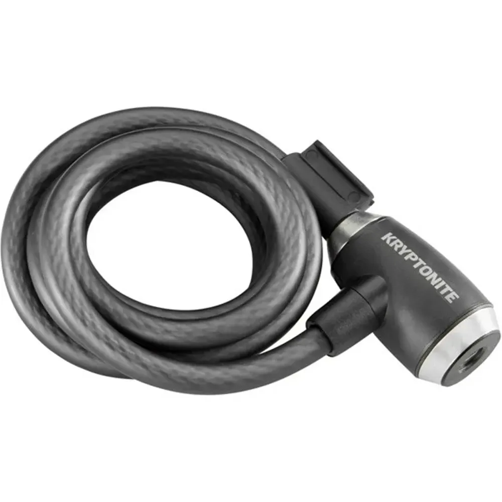 South Downs Bikes Kryptonite Kryptoflex 12mmx180mm Cable Lock in Black | FREE delivery over £30 + Cycle Scheme