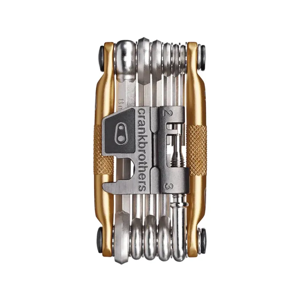 South Downs Bikes Crankbrothers M17 Multitool in Gold | FREE delivery over £30 + Cycle Scheme