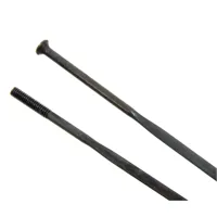 South Downs Bikes Sapim CX-Ray Straight Pull Cut/Threaded Black Spoke - 286mm | FREE delivery over £30 + Cycle Scheme