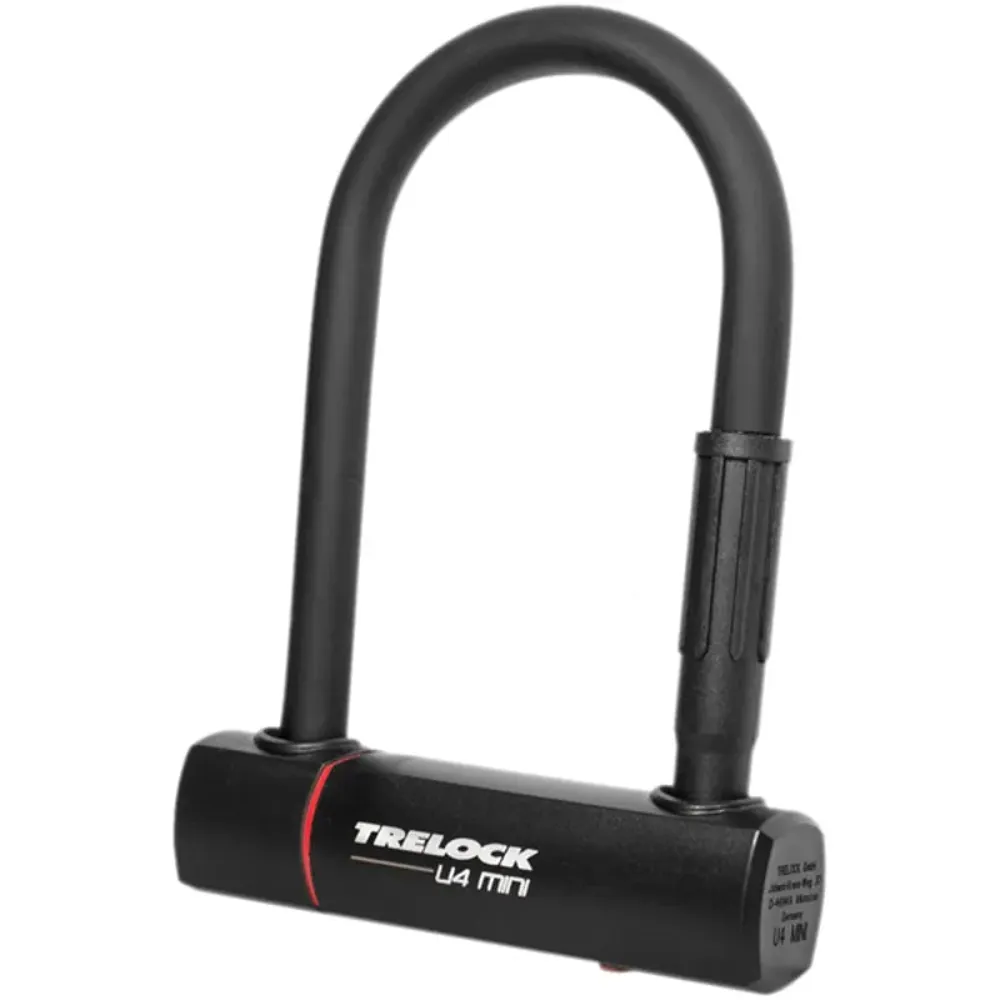 South Downs Bikes Trelock U4 Mini 150mm U-Lock in Black | FREE delivery over £30 + Cycle Scheme