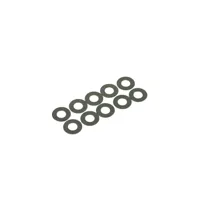 South Downs Bikes Hope Replacement M6x0.25mm Shim Washer 10-pack in Silver | FREE delivery over £30 + Cycle Scheme