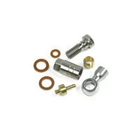 South Downs Bikes Hope 90 Deg Connector Complete - 6mm Braided | FREE delivery over £30 + Cycle Scheme