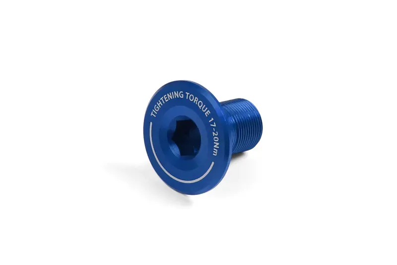 Hope Crankset Shaft End Cap in Blue