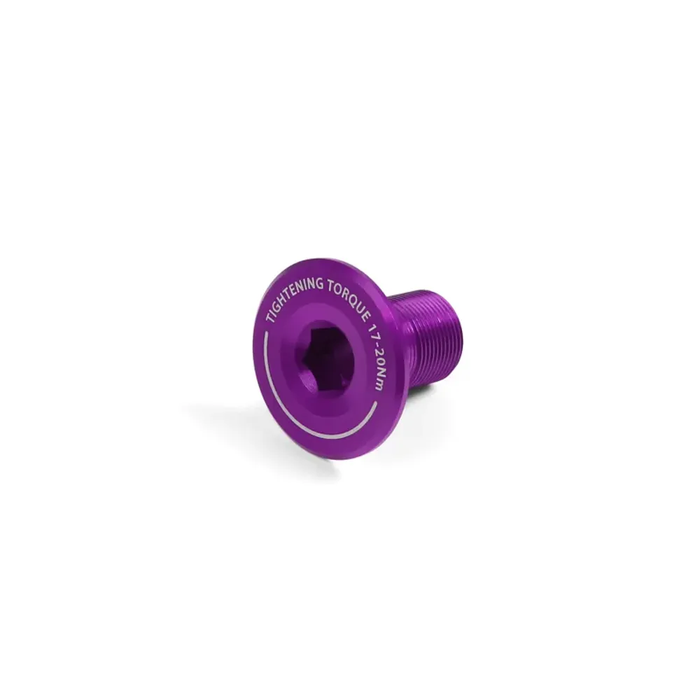 South Downs Bikes Hope Crankset Shaft End Cap in Purple | FREE delivery over £30 + Cycle Scheme