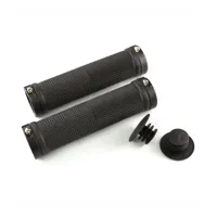 South Downs Bikes Clarks Vice Lock-On Handlebar Grip w/Anodised End in Black | FREE delivery over £30 + Cycle Scheme