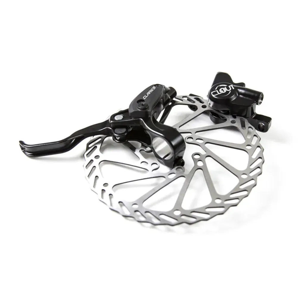 South Downs Bikes Clarks F160 Clout 1 Two Piston Hydraulic Front Brake Set in Black | FREE delivery over £30 + Cycle Scheme