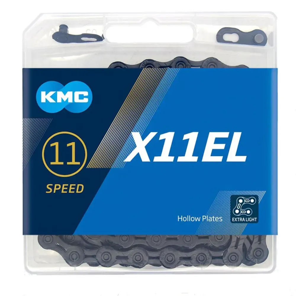 South Downs Bikes KMC X11-EL 118L Chain in Black | FREE delivery over £30 + Cycle Scheme