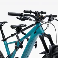 South Downs Bikes Kids Ride Shotgun Shotgun PRO MTB Seat and Bar Combo Pack Gen 2 in Black | FREE delivery over £30 + Cycle Scheme