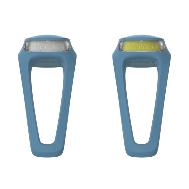 Knog Frog V3 Light Twin Pack in New Denim Blue