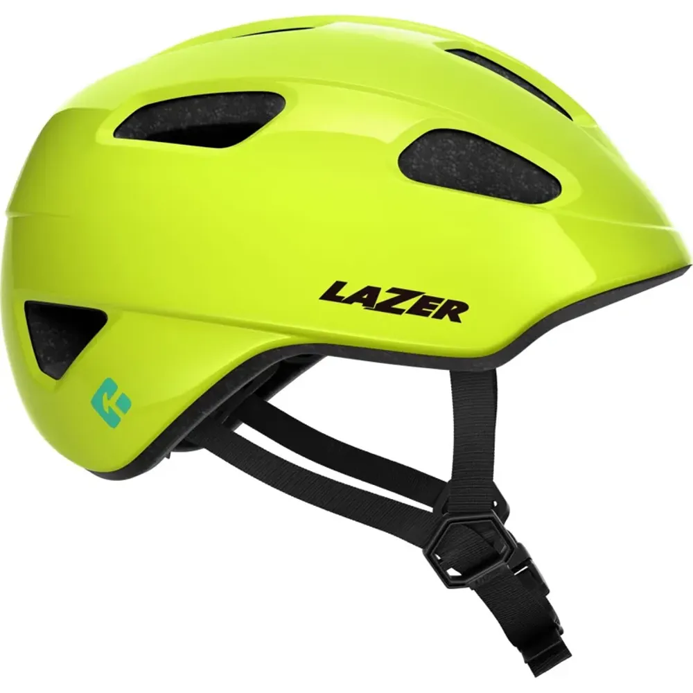 South Downs Bikes Lazer NutZ 2.0 KinetiCore Youth Helmet in Flash Yellow | FREE delivery over £30 + Cycle Scheme