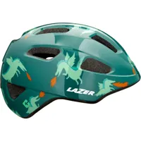 South Downs Bikes Lazer NutZ 2.0 KinetiCore Youth Helmet in Dragon Green | FREE delivery over £30 + Cycle Scheme