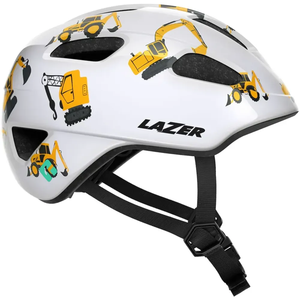 South Downs Bikes Lazer PNut KC 2.0 KinetiCore Child Helmet in Diggers | FREE delivery over £30 + Cycle Scheme