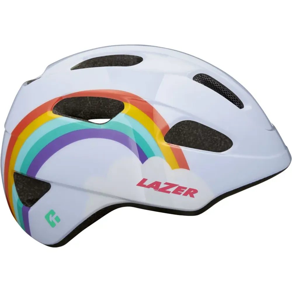 South Downs Bikes Lazer PNut KC 2.0 KinetiCore Child Helmet in Rainbow | FREE delivery over £30 + Cycle Scheme