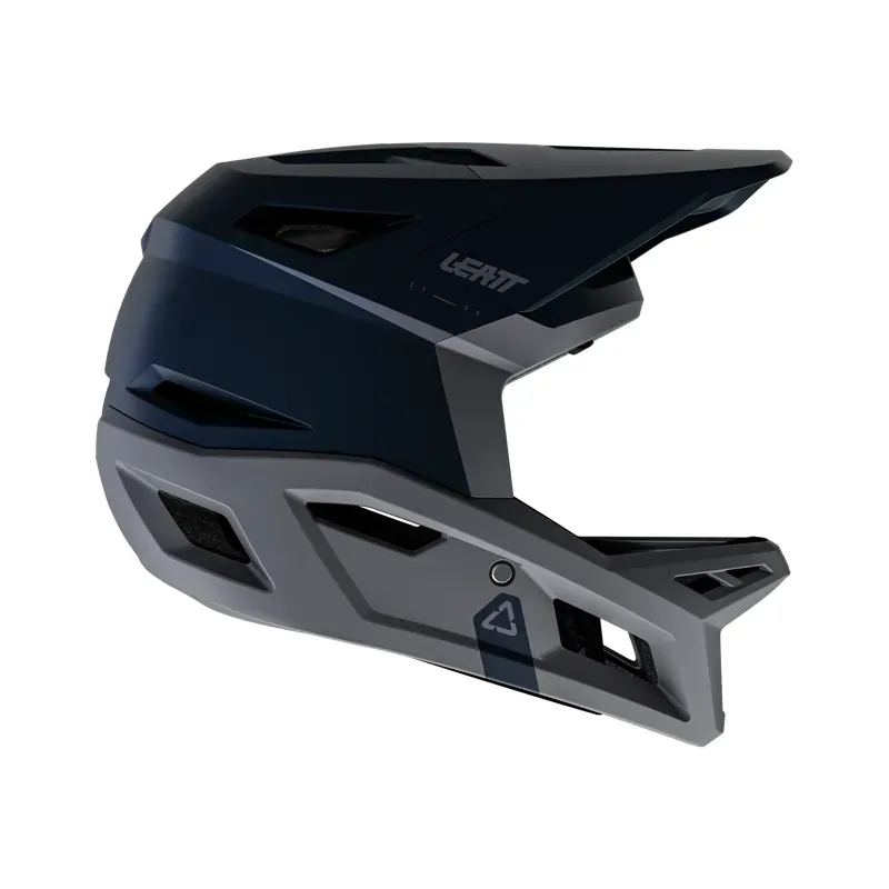 Leatt Gravity 4.0 MTB Helmet in Stealth Black/Grey-1