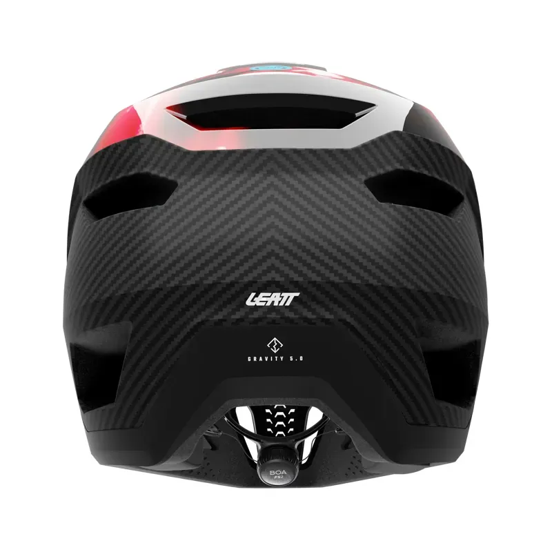 Leatt Gravity 5.0 MTB Helmet in Red-3