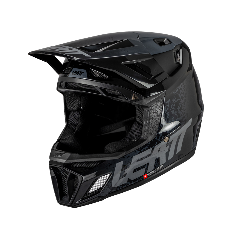 Leatt Gravity 8.0 MTB Helmet in Black-1