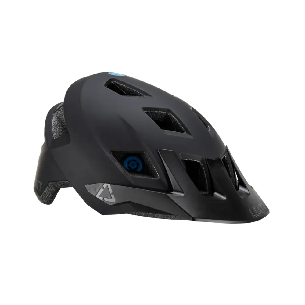 South Downs Bikes Leatt MTB All Mountain 1.0 Helmet in Stealth | FREE delivery over £30 + Cycle Scheme