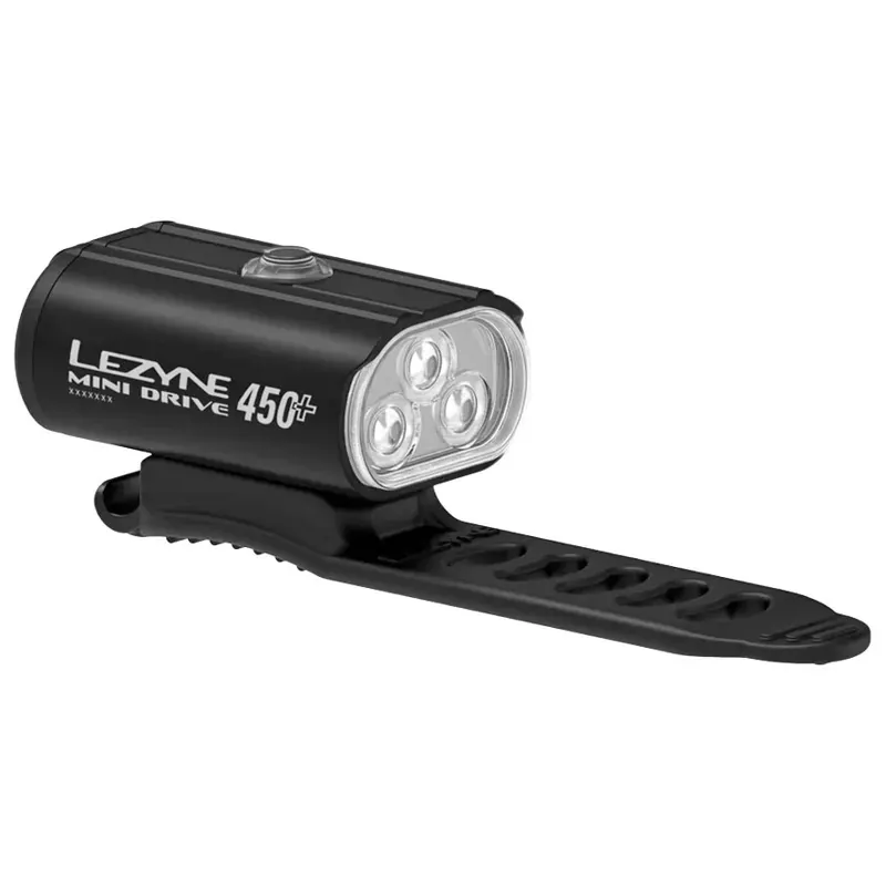 Lezyne Mini Drive 450+ Front Light in Satin Black