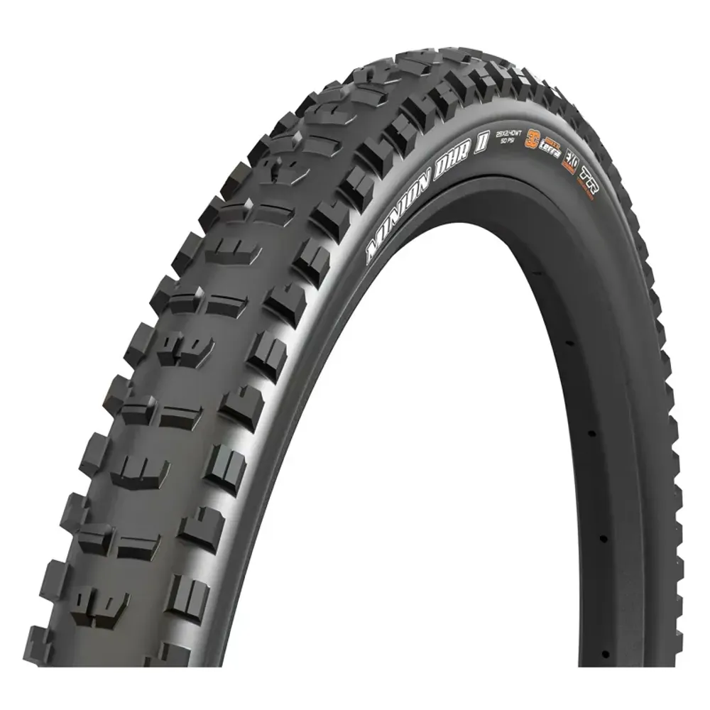 South Downs Bikes Maxxis Minion DHR II 27.5x2.5-inch MT/DD/TR Tire in Black | FREE delivery over £30 + Cycle Scheme
