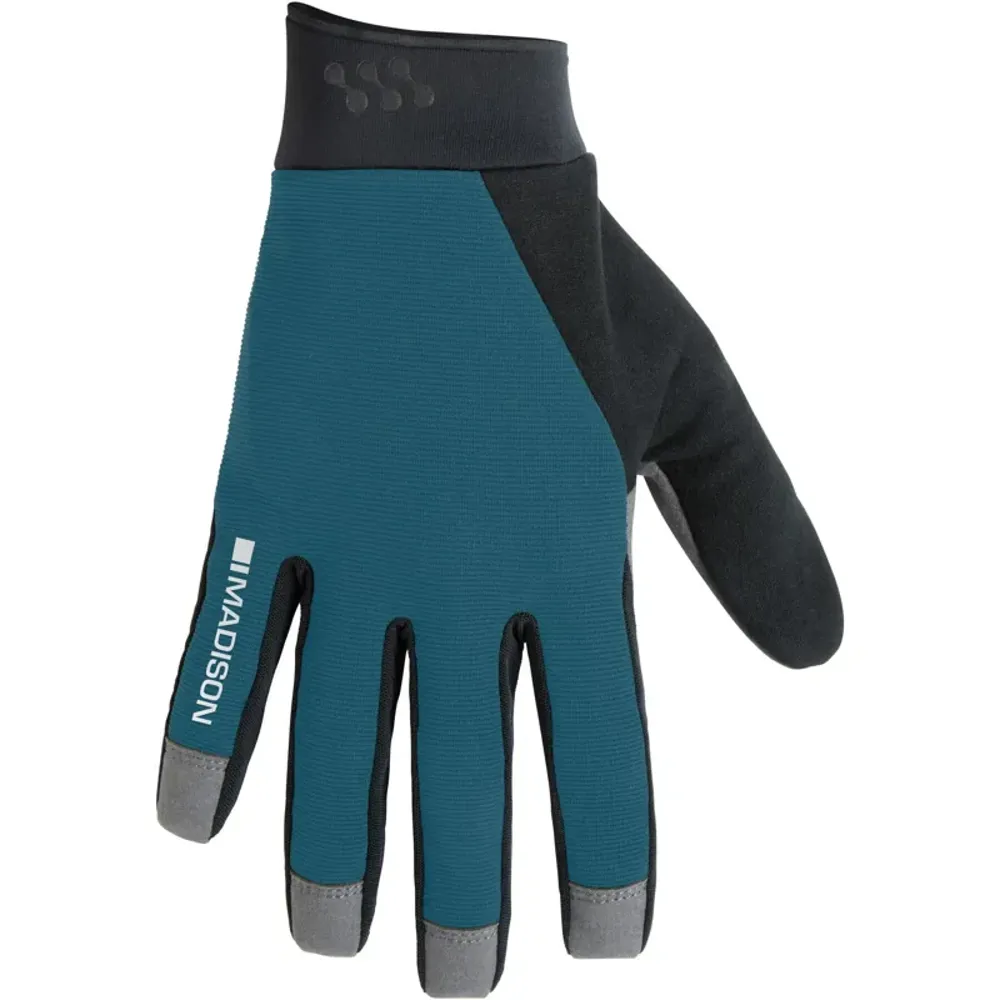 South Downs Bikes Madison Freewheel Gel Pad Trail Gloves in Lake Blue | FREE delivery over £30 + Cycle Scheme