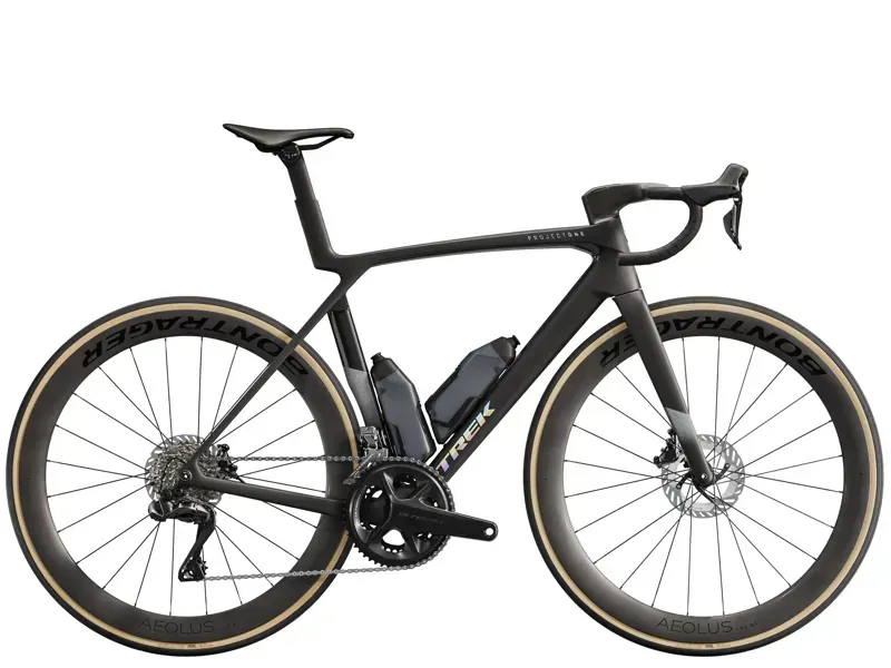 Trek Madone SLR 7 Gen 8 Road Race Bike In Matte/Gloss Carbon Smoke