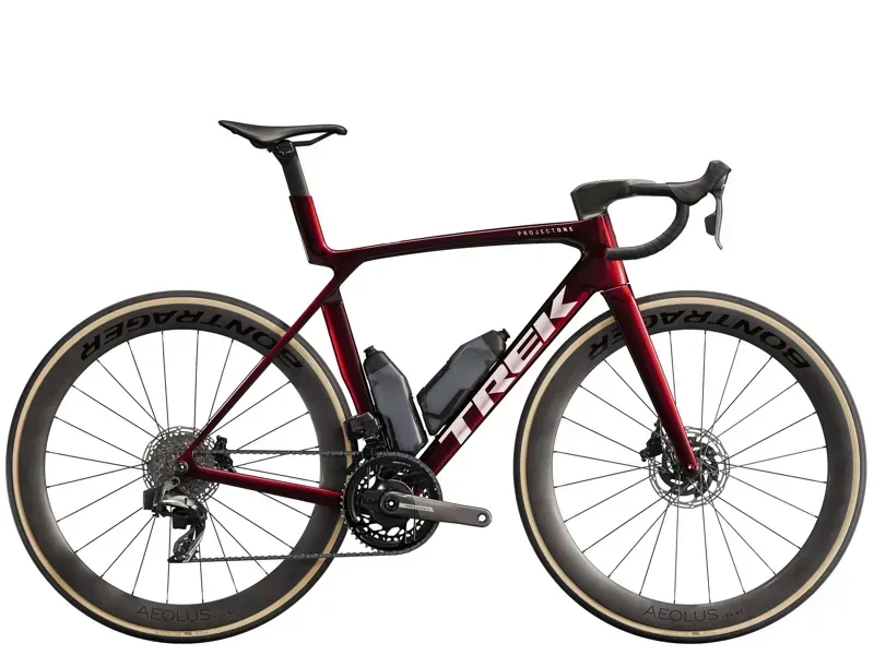 Trek Madone SLR 7 AXS Gen 8 Road Race Bike In Carbon Red Smoke