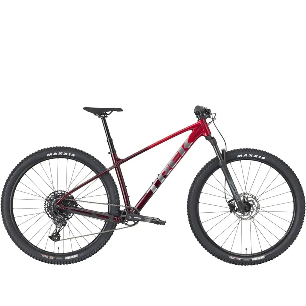 South Downs Bikes Trek Marlin 7 Mountain Bike in Fury Red/Lithium Grey Fade | FREE delivery over £30 + Cycle Scheme