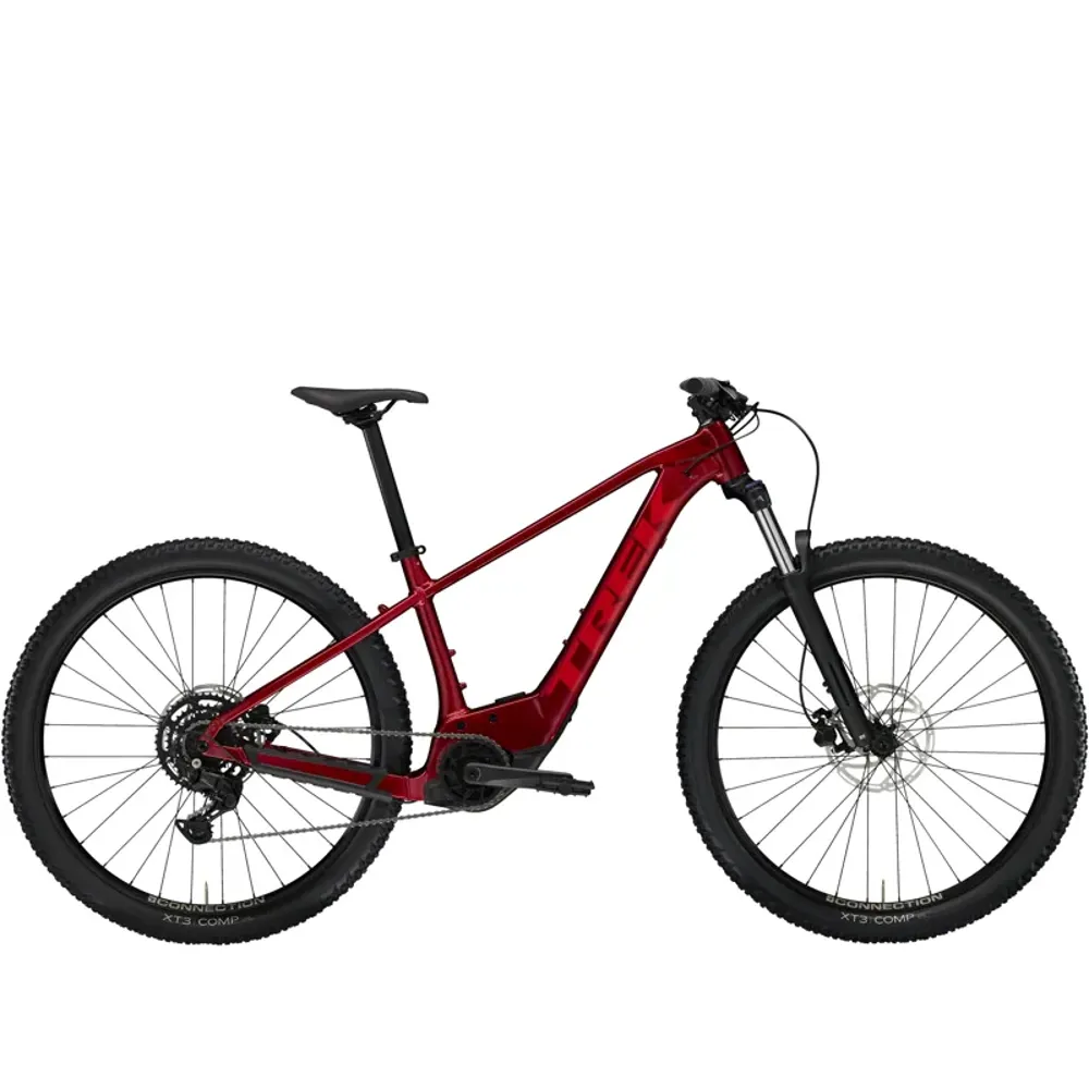 South Downs Bikes Trek Marlin + 6 Electric Mountain Bike in Crimson | FREE delivery over £30 + Cycle Scheme