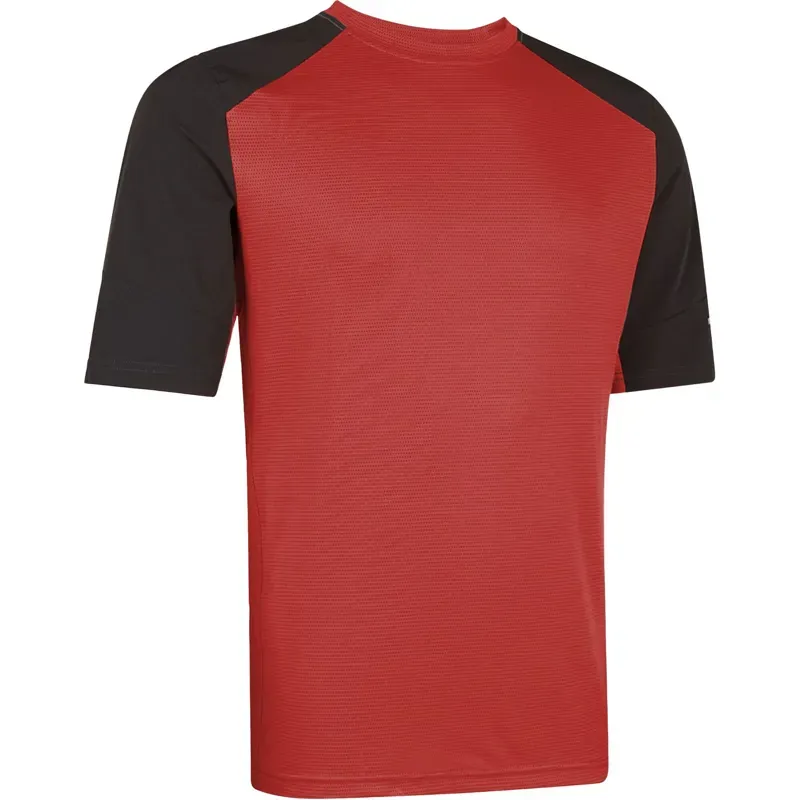 Flux Trail Men's Short Sleeve Jersey mineral red -1
