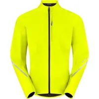 South Downs Bikes Madison Freewheel Men's Waterproof Jacket In HI-Viz Yellow | FREE delivery over £30 + Cycle Scheme