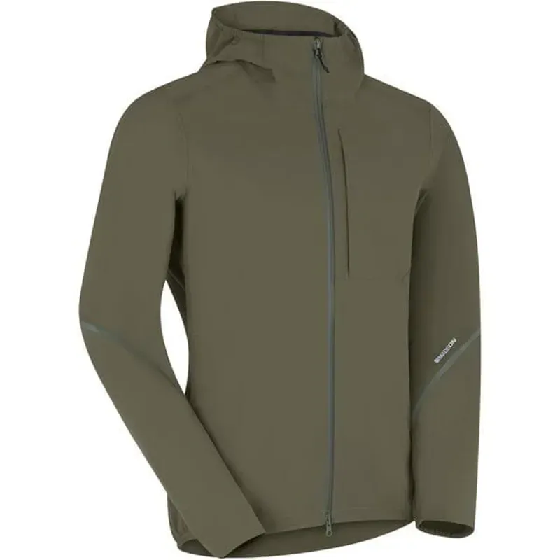 Madison Roam Men's 2-Layer Waterproof Jacket In Midnight Green-1