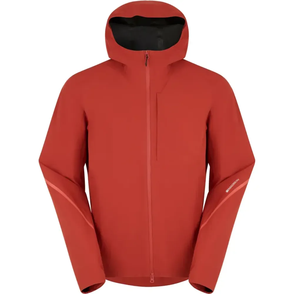 South Downs Bikes Madison Roam Mens 2-Layer Waterproof Jacket - mineral red | FREE delivery over £30 + Cycle Scheme